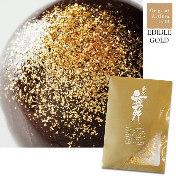 Edible Artisan Gold Leaf Stardust –– Sweets, Drinks, Baking